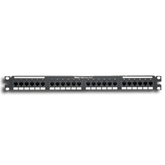 Panduit® DP245E88TGY DP5e Flat Punchdown Patch Panel